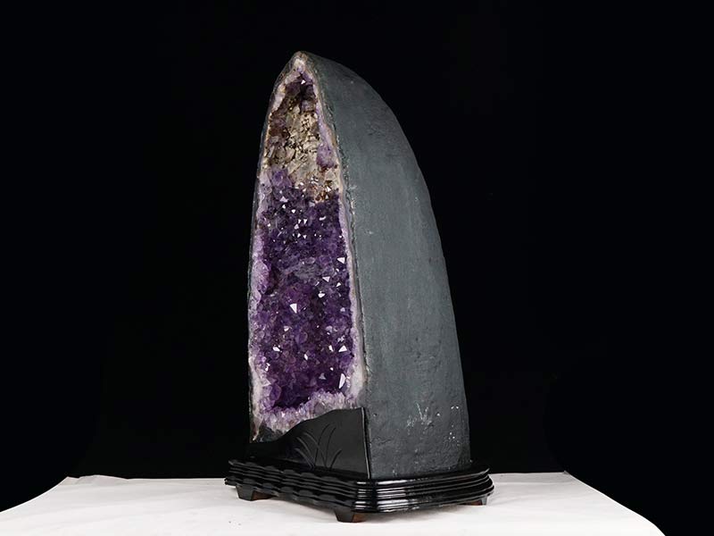 33.3Kg アメジストドーム ブラジル産 ジオード 原石 アメジスト ドーム amethyst 置物 開運 風水 台座付属 174-1694