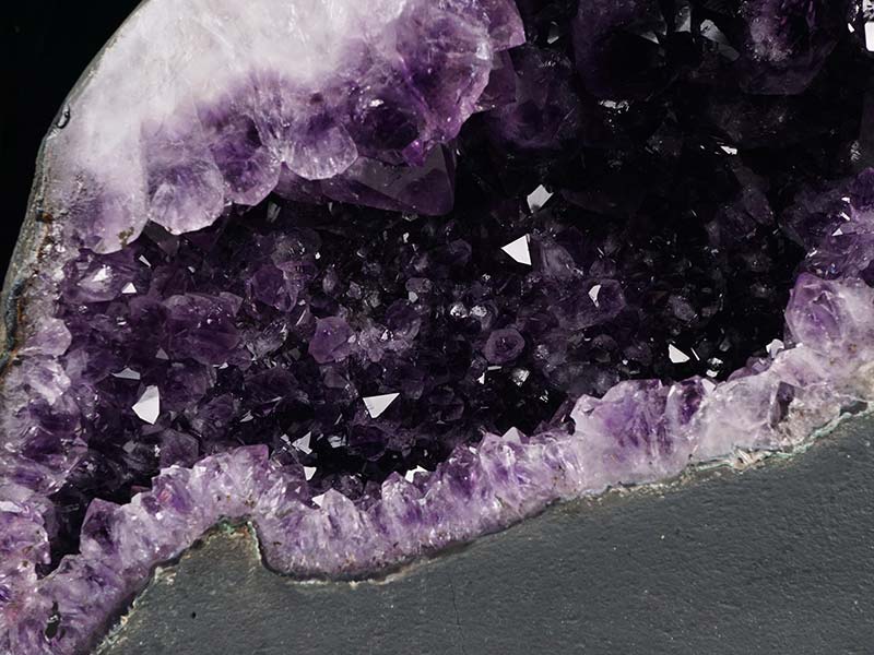 16Kg アメジストドーム ブラジル産 原石 置物 アメジスト ドーム amethyst アメジストカペーラ dome 一点物 174-1736