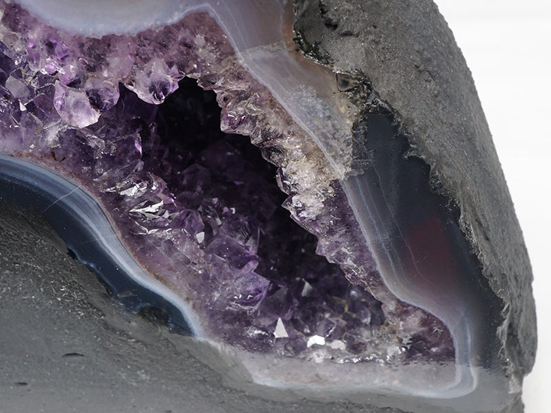 4.4Kg アメジストドーム ブラジル産 原石 置物 アメジスト ドーム amethyst ジオード 一点物 174-1846