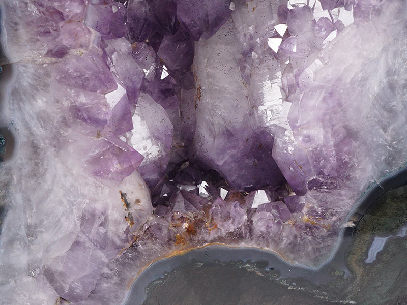 19Kg アメジストドーム ブラジル産 原石 置物 アメジスト ドーム amethyst ジオード 一点物 174-1871