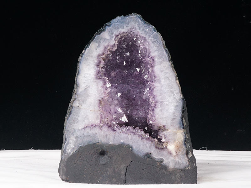 4.9Kg アメジストドーム ブラジル産 原石 置物 アメジスト ドーム amethyst ジオード 一点物 174-1875