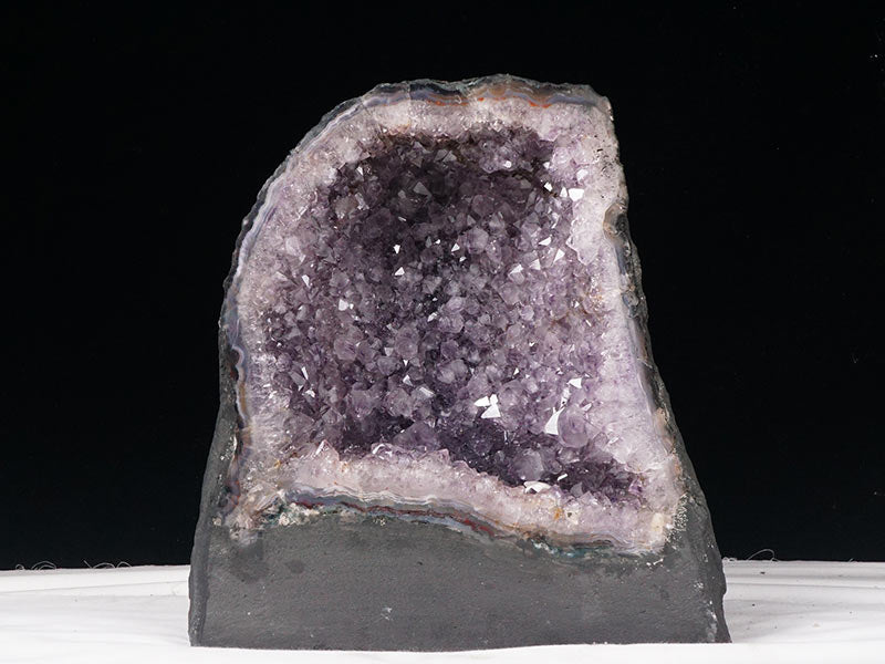 11.4Kg アメジストドーム ブラジル産 原石 置物 アメジスト ドーム amethyst ジオード 一点物 174-1880