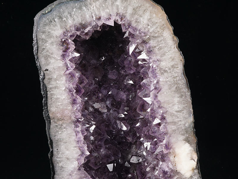 16Kg アメジストドーム ブラジル産 アメジスト ドーム 原石 amethyst 風水 dome カルサイト付き 一点物 174-1900