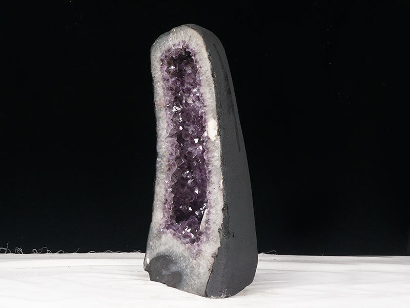 16Kg アメジストドーム ブラジル産 アメジスト ドーム 原石 amethyst 風水 dome カルサイト付き 一点物 174-1900