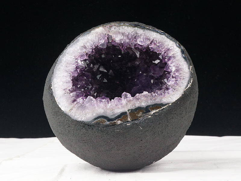 2.7Kg アメジストドーム ウルグアイ産 アメジスト サークルジオード 原石 amethyst 一点物 174-1985