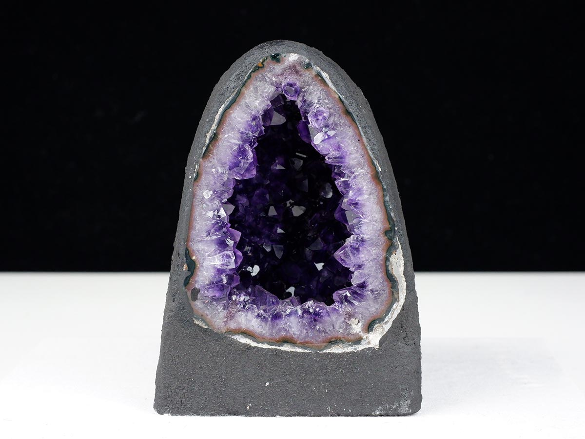 アメジストドーム ウルグアイ産 ジオード カペーラ amethyst 一点物 174-2172