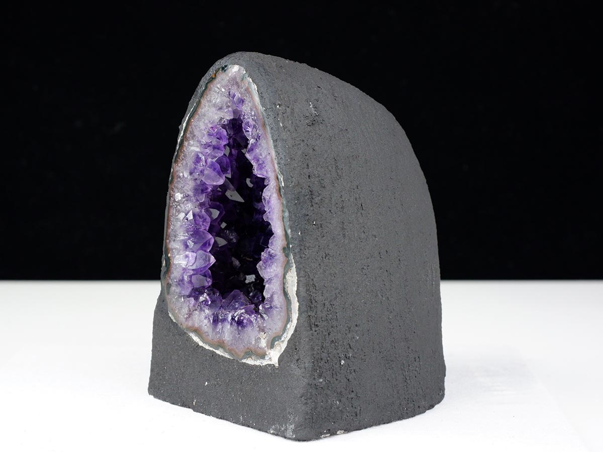 アメジストドーム ウルグアイ産 ジオード カペーラ amethyst 一点物 174-2172