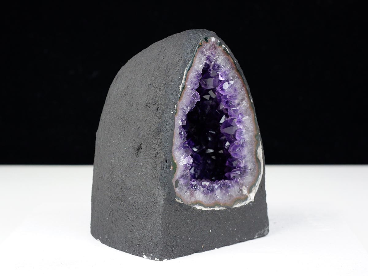 アメジストドーム ウルグアイ産 ジオード カペーラ amethyst 一点物 174-2172