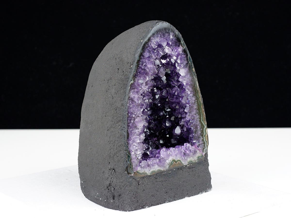 アメジストドーム 1.8Kg ウルグアイ産 ジオード カペーラ amethyst 一点物 174-2175