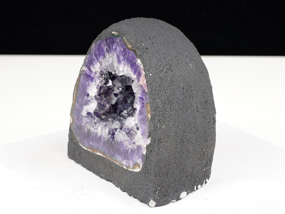 アメジストドーム 1Kg ウルグアイ産 ジオード カペーラ amethyst 一点物 174-2191
