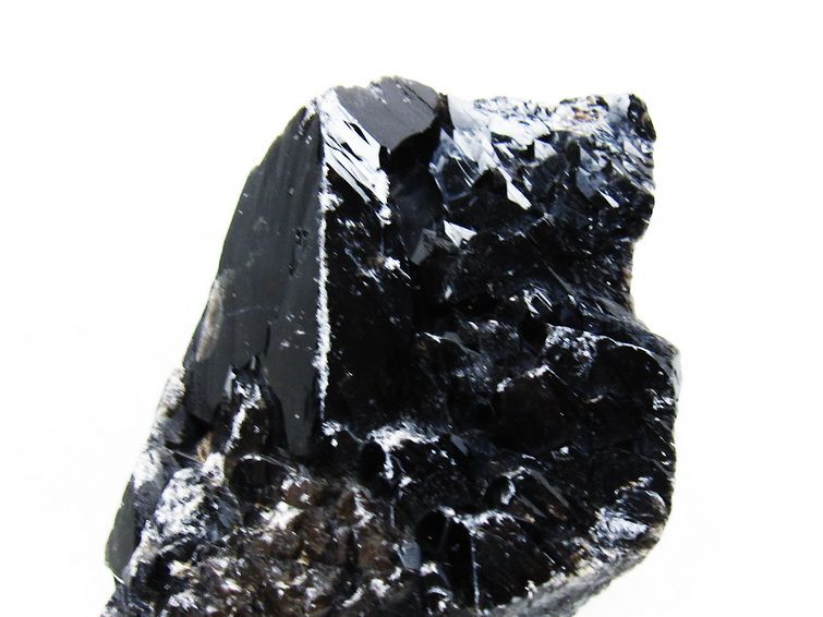 1.3Kg 黒水晶 原石 モリオン 原石 山東省産 台座付属 一点物 181-4547