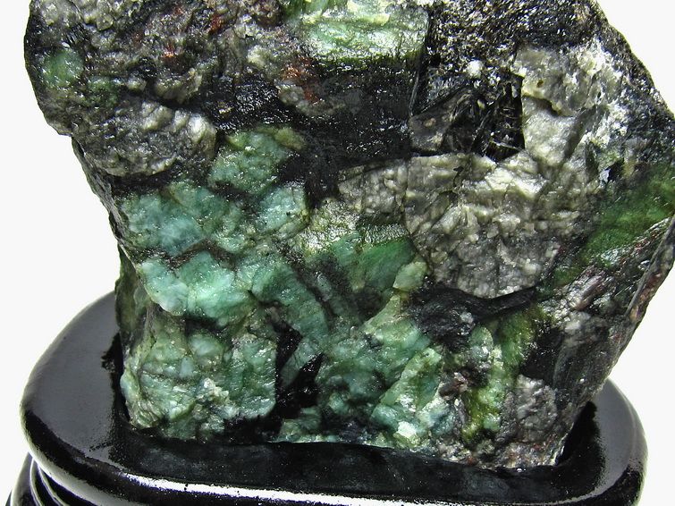 1Kg エメラルド 原石 台座付属 一点物 181-4677