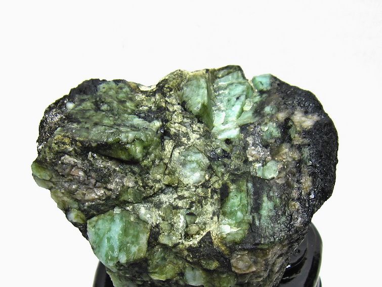 エメラルド 原石 台座付属 一点物 181-4679