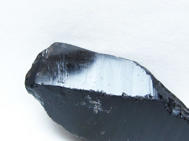黒水晶 原石 モリオン 原石 山東省産 一点物 181-5683