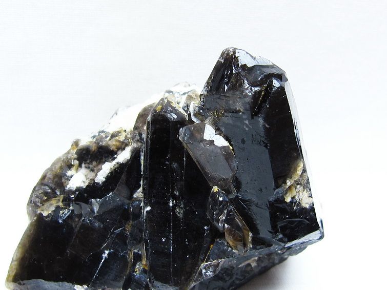 黒水晶 原石 モリオン 原石 山東省産 一点物 181-5686