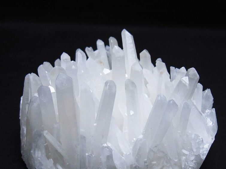 水晶 クラスター 四川省産 水晶 原石 一点物 182-6416