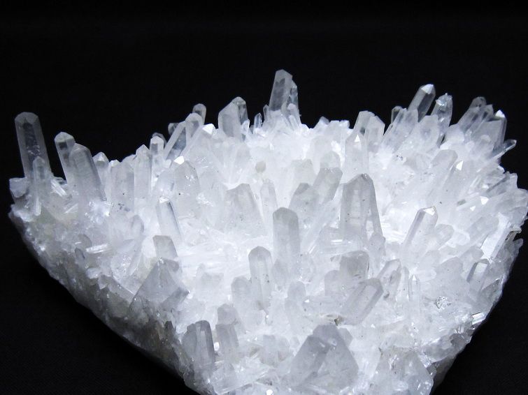 水晶 クラスター 四川省産 水晶 原石 一点物 182-6417