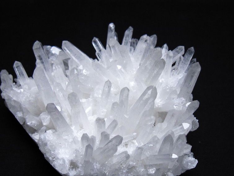 水晶 クラスター 四川省産 水晶 原石 一点物 182-6418