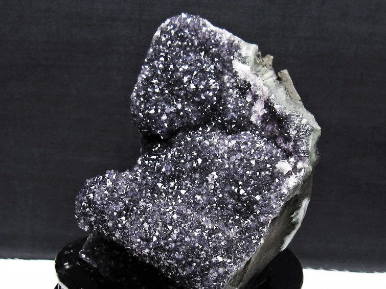 1.2Kg アメジスト クラスター ウルグアイ産 アメジスト 原石 amethyst 台座付属 花型 一点物 182-6429