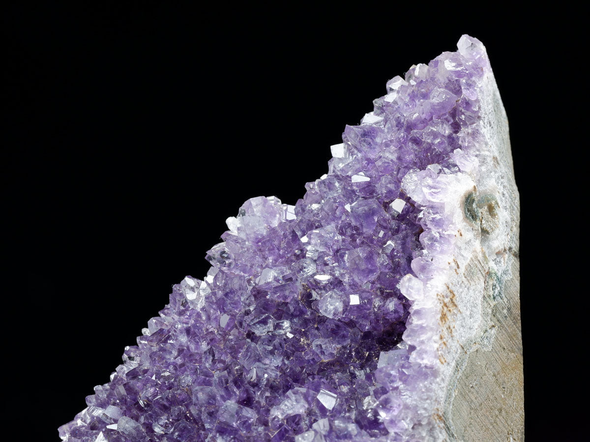 アメジスト クラスター ウルグアイ産 アメジスト 原石 amethyst 台座付属 花型 一点物 182-6485