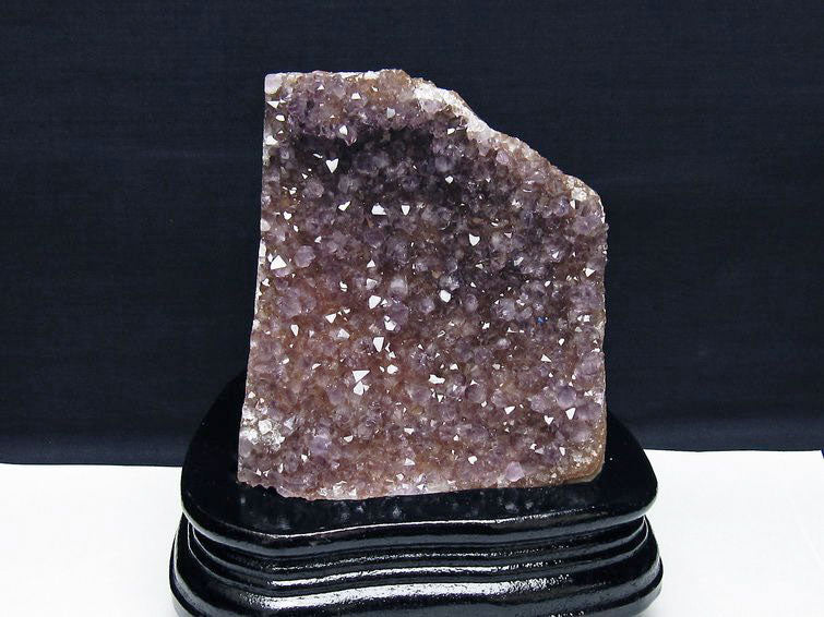 アメジスト クラスター ウルグアイ産 アメジスト 原石 amethyst 台座付属 一点物 182-6930