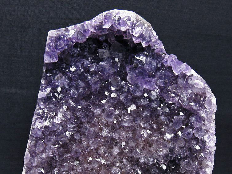 1.3Kg アメジスト クラスター ウルグアイ産 アメジスト 原石 amethyst 台座付属 一点物 182-6940