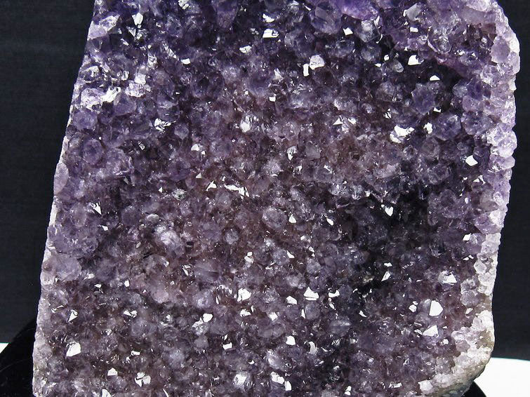 1.3Kg アメジスト クラスター ウルグアイ産 アメジスト 原石 amethyst 台座付属 一点物 182-6940
