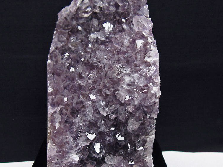 1.3Kg アメジスト クラスター ウルグアイ産 アメジスト 原石 amethyst 台座付属 一点物 182-6948