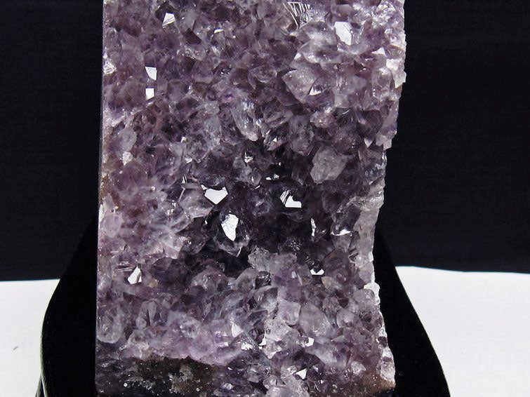 1.3Kg アメジスト クラスター ウルグアイ産 アメジスト 原石 amethyst 台座付属 一点物 182-6948