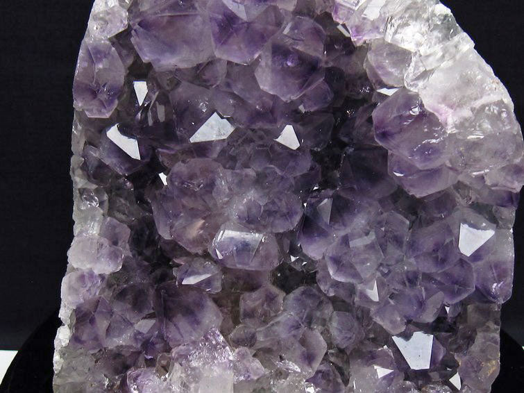 1.7Kg アメジスト クラスター ウルグアイ産 アメジスト 原石 amethyst 台座付属 一点物 182-6998