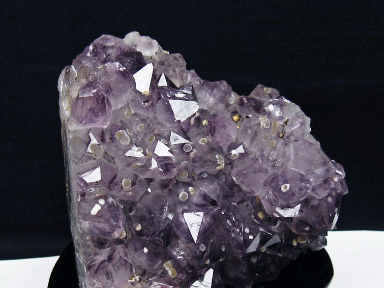 1.2Kg アメジスト クラスター ウルグアイ産 アメジスト 原石 amethyst 台座付属 一点物 182-7002