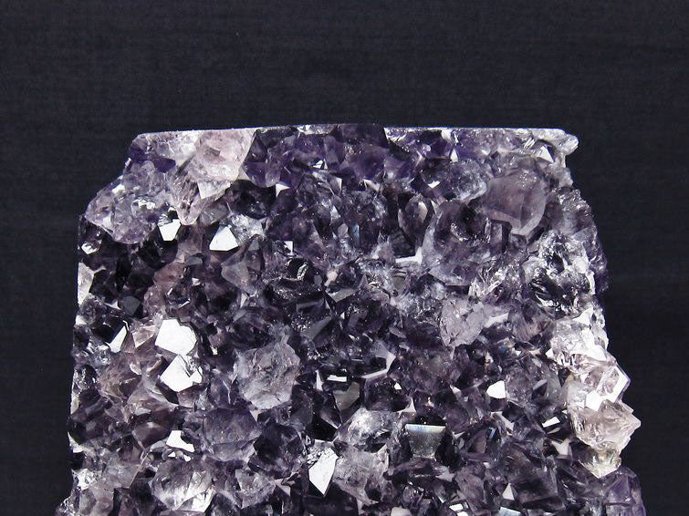 1.4Kg アメジスト クラスター ウルグアイ産 アメジスト 原石 amethyst 台座付属 一点物 182-7003