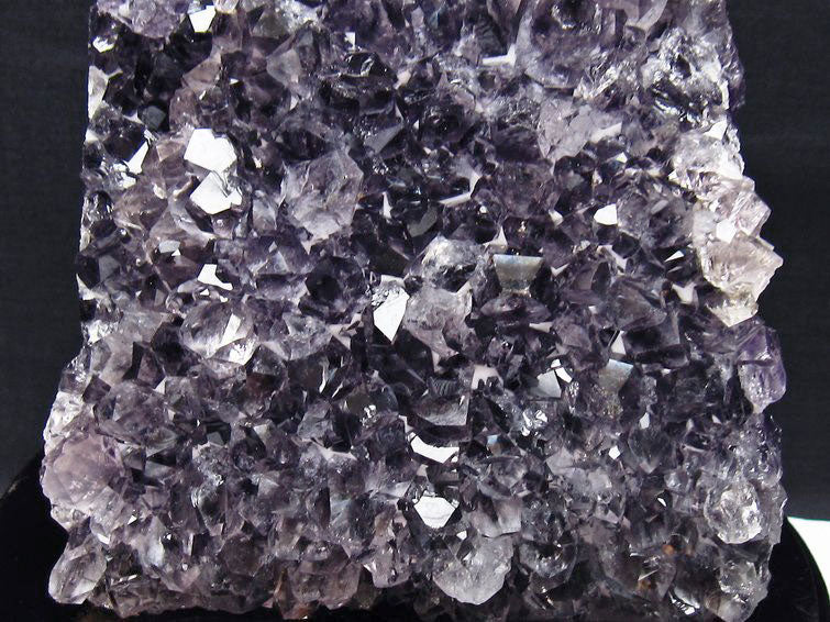 1.4Kg アメジスト クラスター ウルグアイ産 アメジスト 原石 amethyst 台座付属 一点物 182-7003