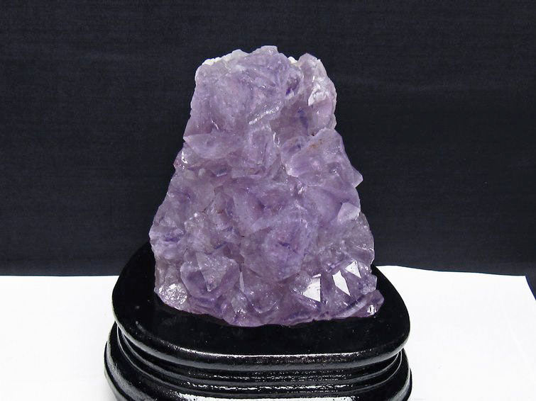 アメジスト クラスター ウルグアイ産 アメジスト 原石 amethyst 台座付属 一点物 182-7016