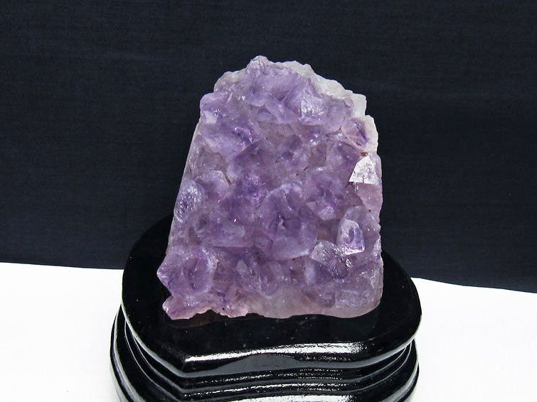 アメジスト クラスター ウルグアイ産 アメジスト 原石 amethyst 台座付属 一点物 182-7017