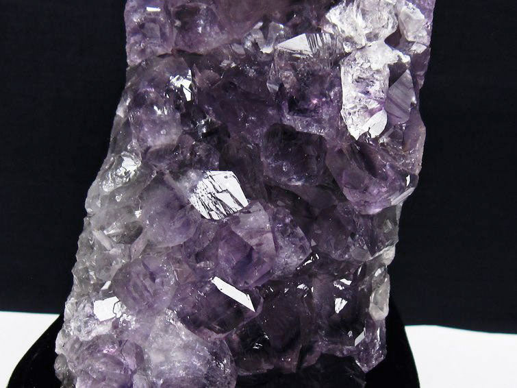 1.2Kg アメジスト クラスター ウルグアイ産 アメジスト 原石 amethyst 台座付属 一点物 182-7019