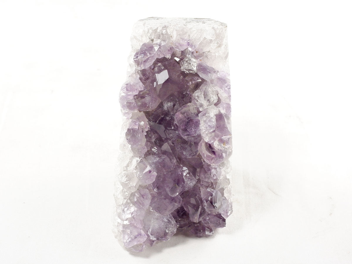 1.2Kg アメジスト クラスター ウルグアイ産 アメジスト 原石 amethyst 台座付き 一点物 182-7019