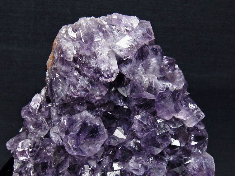 1.1Kg アメジスト クラスター ウルグアイ産 アメジスト 原石 amethyst 台座付属 一点物 182-7028