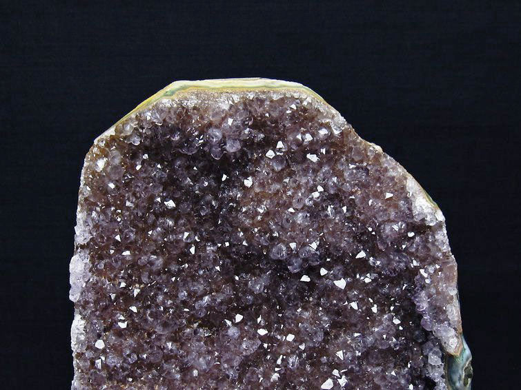 2Kg アメジスト クラスター ウルグアイ産 アメジスト 原石 amethyst 台座付属 花型 一点物 182-7037