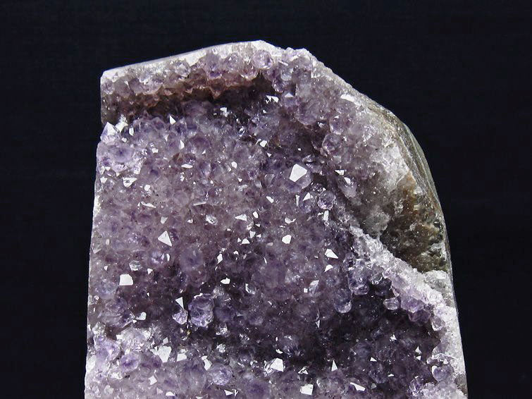1.4Kg アメジスト クラスター ウルグアイ産 アメジスト 原石 amethyst 台座付属 花型 一点物 182-7045
