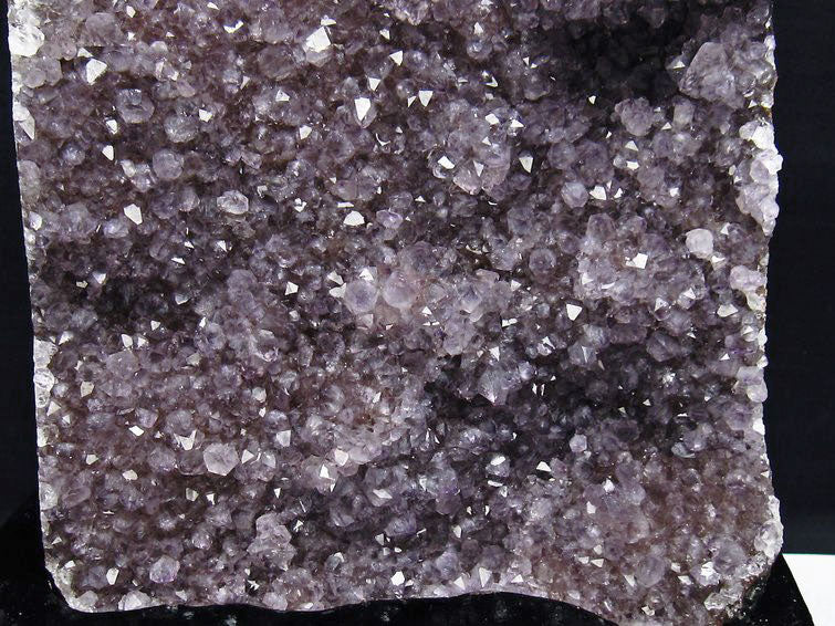 1.4Kg アメジスト クラスター ウルグアイ産 アメジスト 原石 amethyst 台座付属 花型 一点物 182-7048