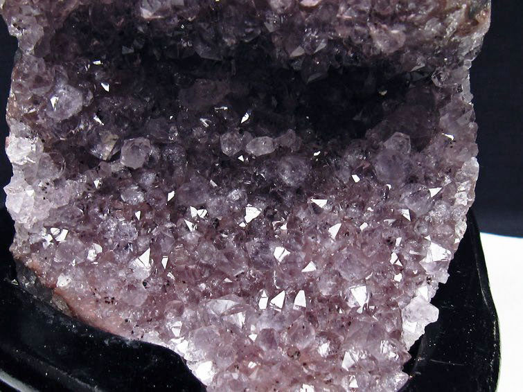 1.1Kg アメジスト クラスター ウルグアイ産 アメジスト 原石 amethyst 台座付属 花型 一点物 182-7061
