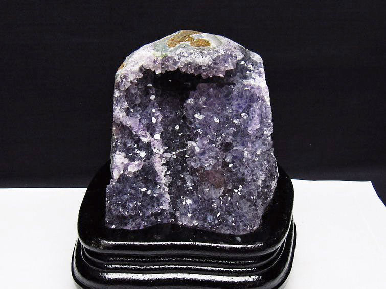 アメジスト クラスター ウルグアイ産 アメジスト 原石 amethyst 台座付属 花型 一点物 182-7062