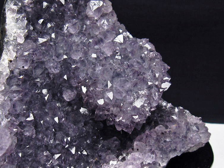 アメジスト クラスター ウルグアイ産 アメジスト 原石 amethyst 台座付属 花型 一点物 182-7065