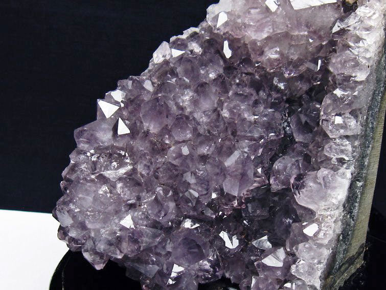 1.2Kg アメジスト クラスター ウルグアイ産 アメジスト 原石 amethyst 台座付属 花型 一点物 182-7072