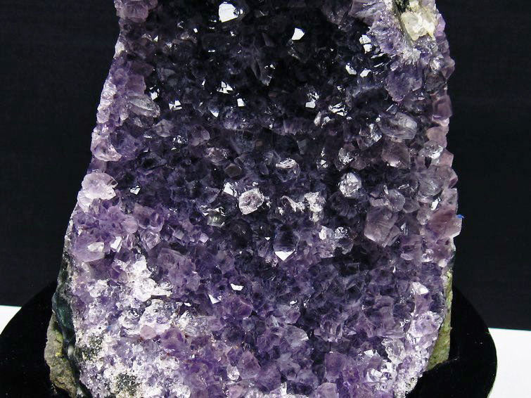 1.6Kg アメジスト クラスター ウルグアイ産 アメジスト 原石 amethyst 台座付属 花型 一点物 182-7076