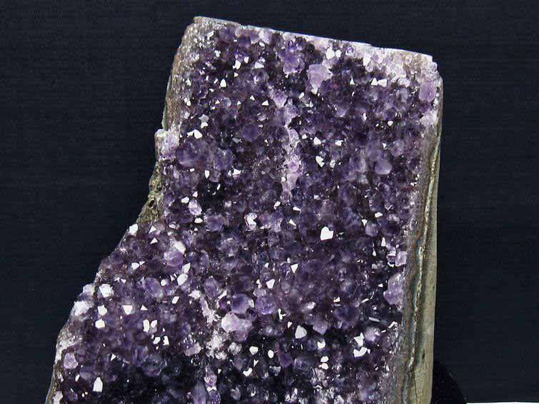 1.8Kg アメジスト クラスター ウルグアイ産 アメジスト 原石 amethyst 台座付属 花型 一点物 182-7080