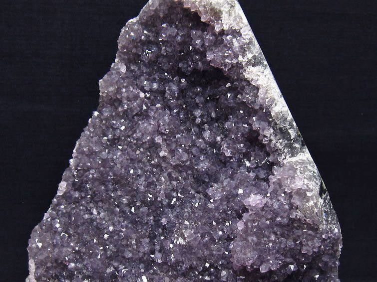 1.4Kg アメジスト クラスター ウルグアイ産 アメジスト 原石 amethyst 台座付属 花型 一点物 182-7085