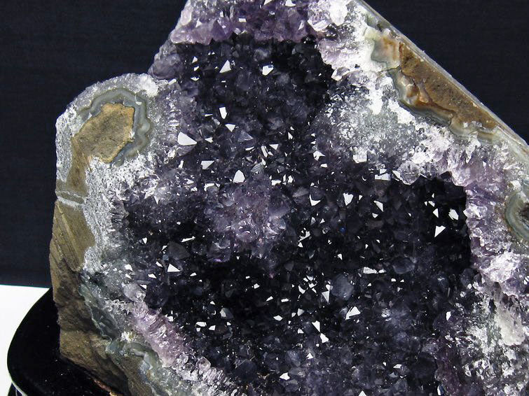 2Kg アメジスト クラスター ウルグアイ産 アメジスト 原石 amethyst 台座付属 花型 一点物 182-7086