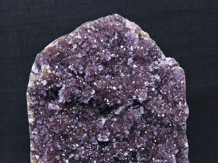 アメジスト クラスター ウルグアイ産 アメジスト 原石 amethyst 台座付属 花型 一点物 182-7100